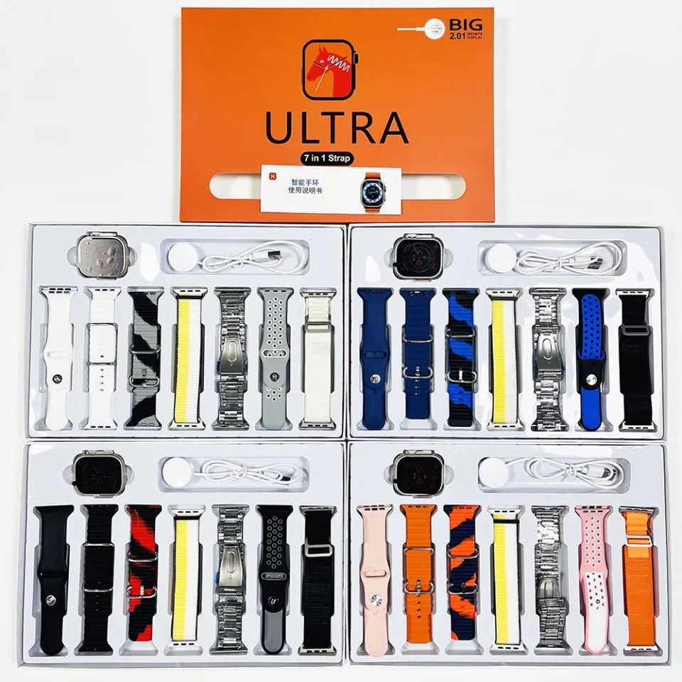 7 in 1 Ultra Smart Watch Couple